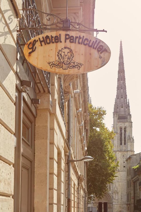 L'Apparthotel Particulier Bordeaux Dış mekan fotoğraf